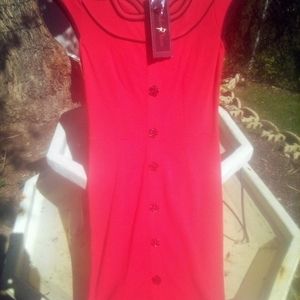 Red Voodoo Vixen Brand New Dress Tag On